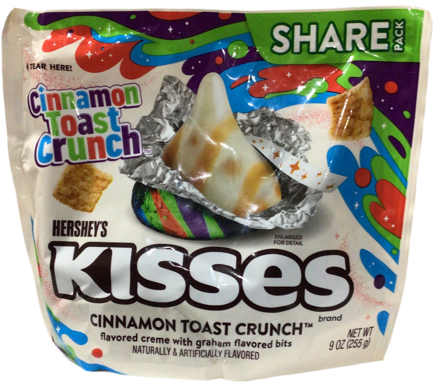 Kisses Cinnamon Toast Crunch share pack