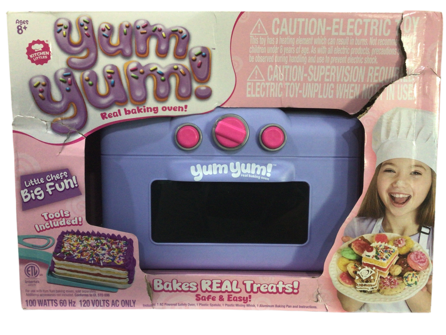 Yum yum! Real baking oven