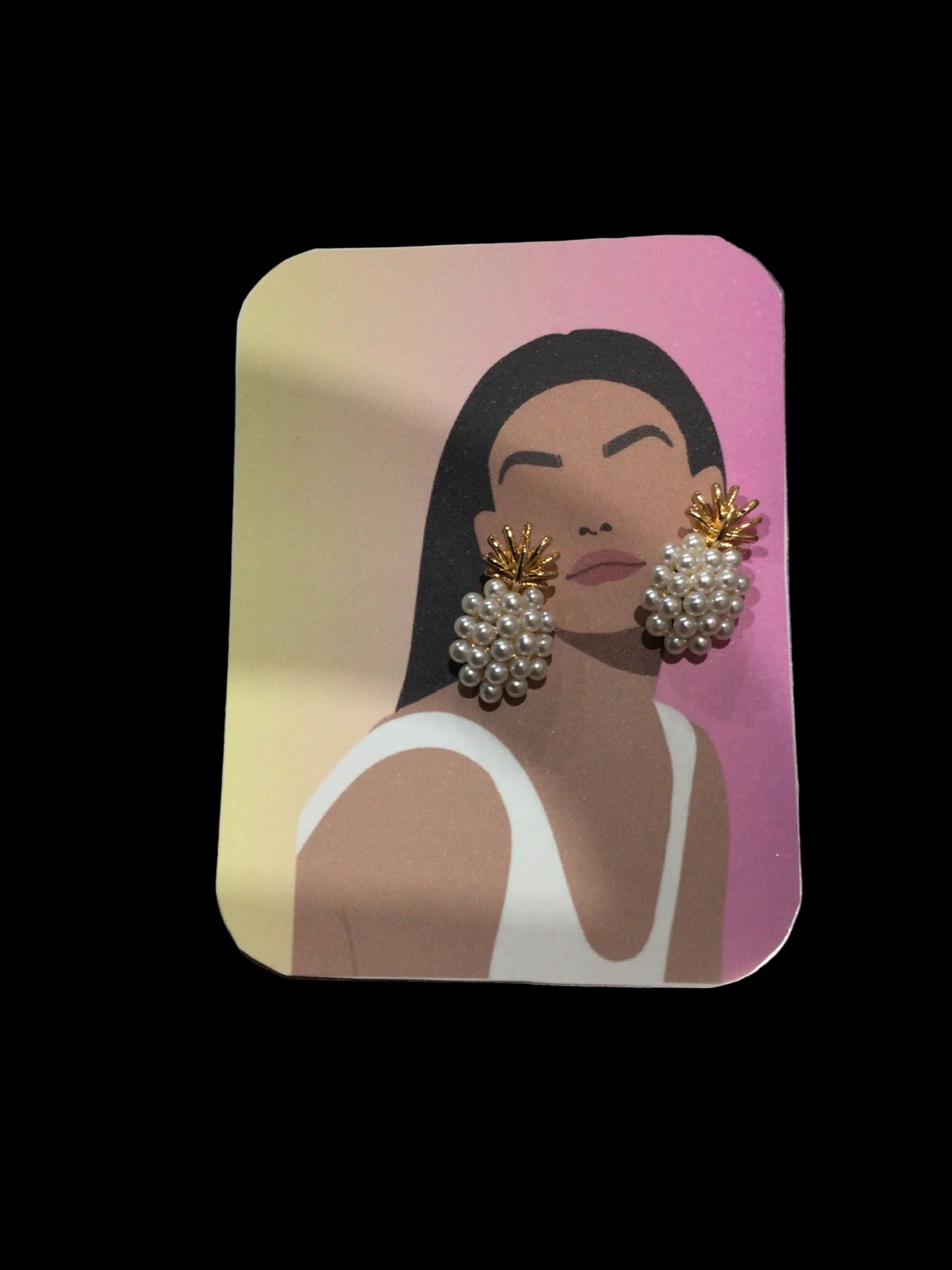 Aretes piña