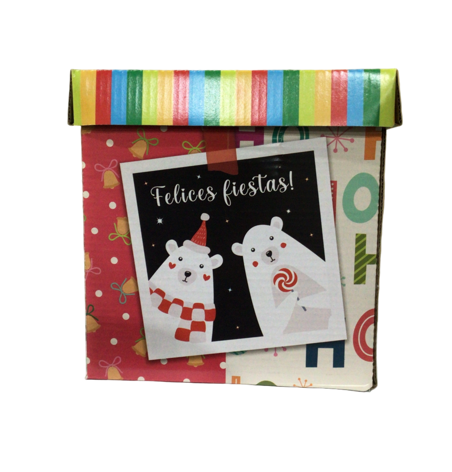 Caja de Regalo Chica 20x20 Navideña