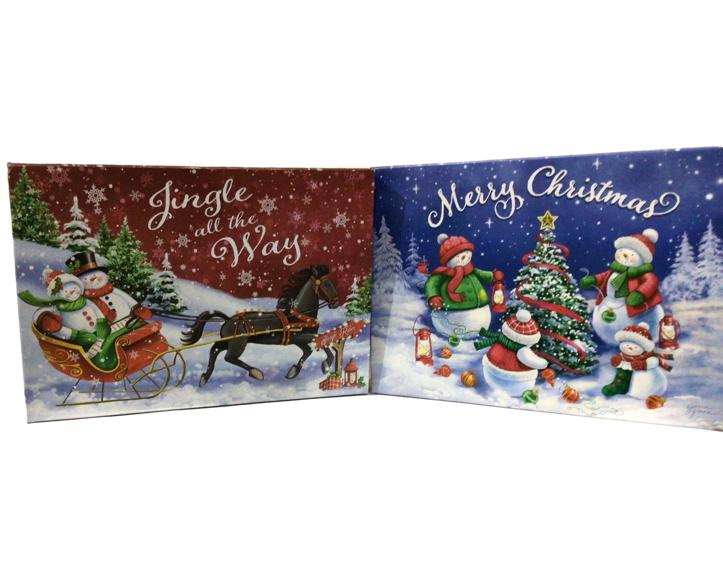 Caja de Regalo Chica 20x27.5x3 Navideña