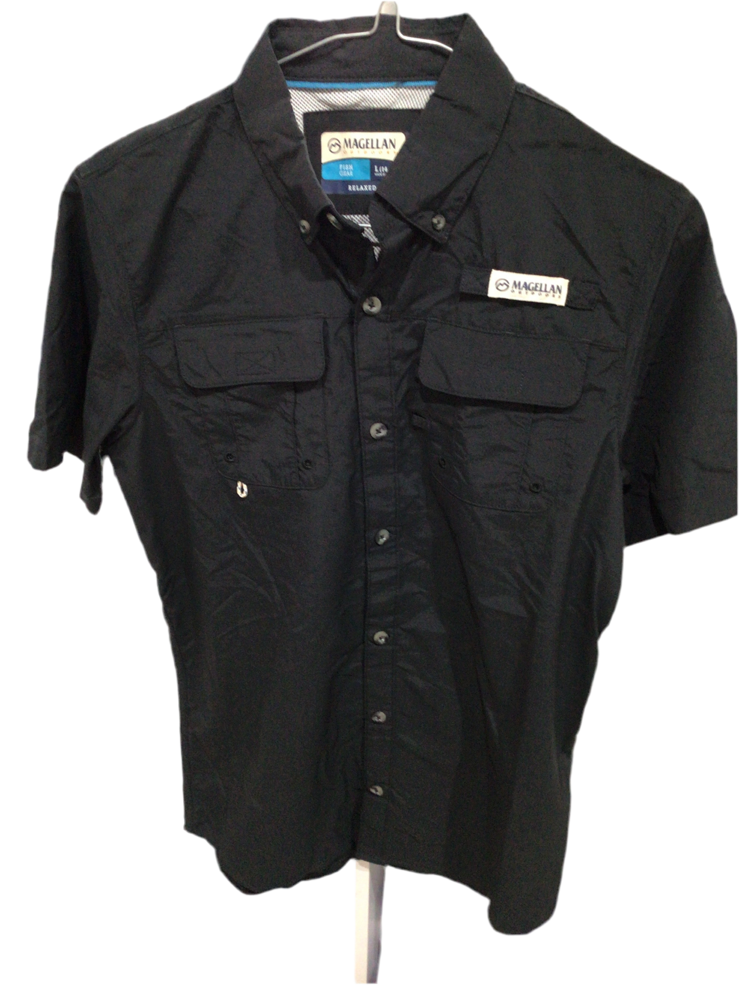 Camisa Magellan Negro Talla L 14-16 años