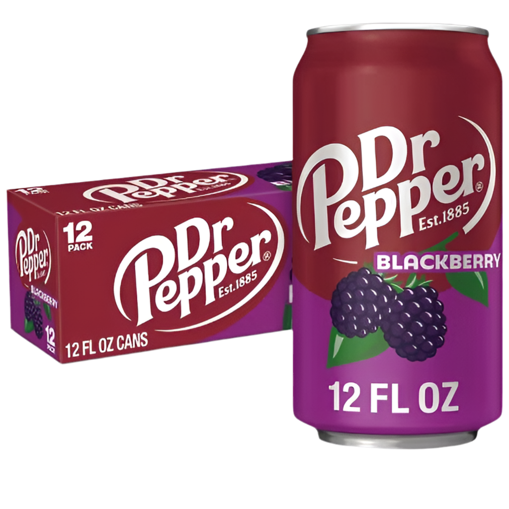 Dr Pepper Blackberry Soda
