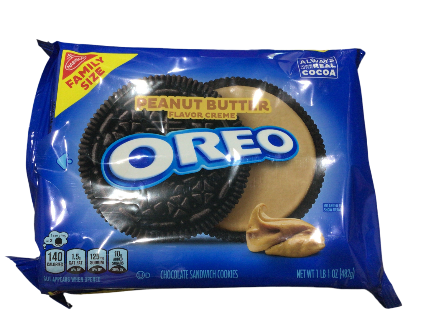 Oreo Peanut Butter 482gr