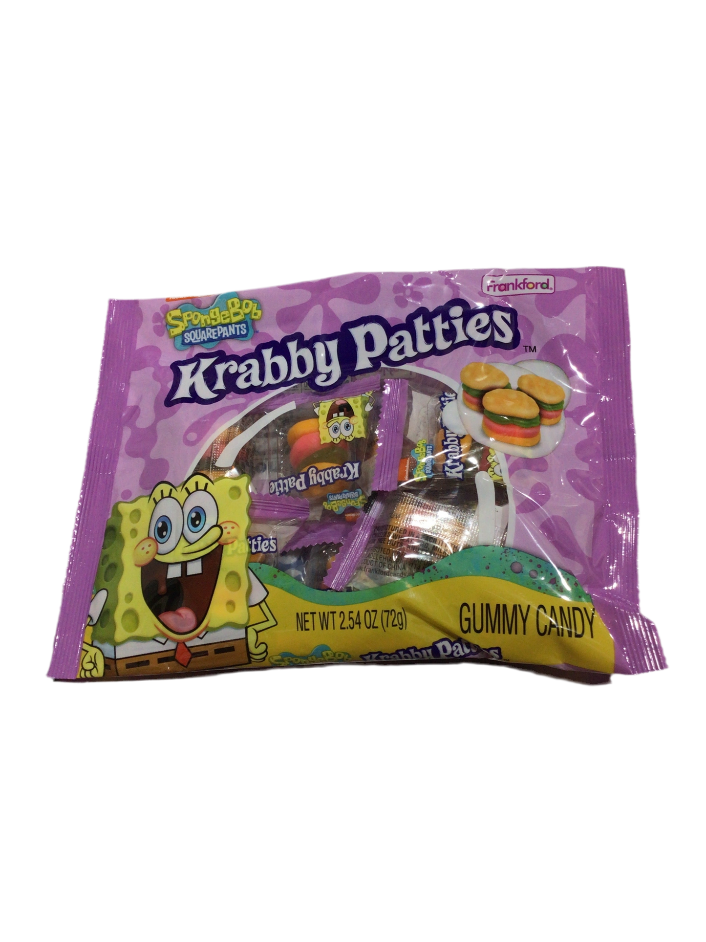 Krabby Patties Gummy Candy 72gr