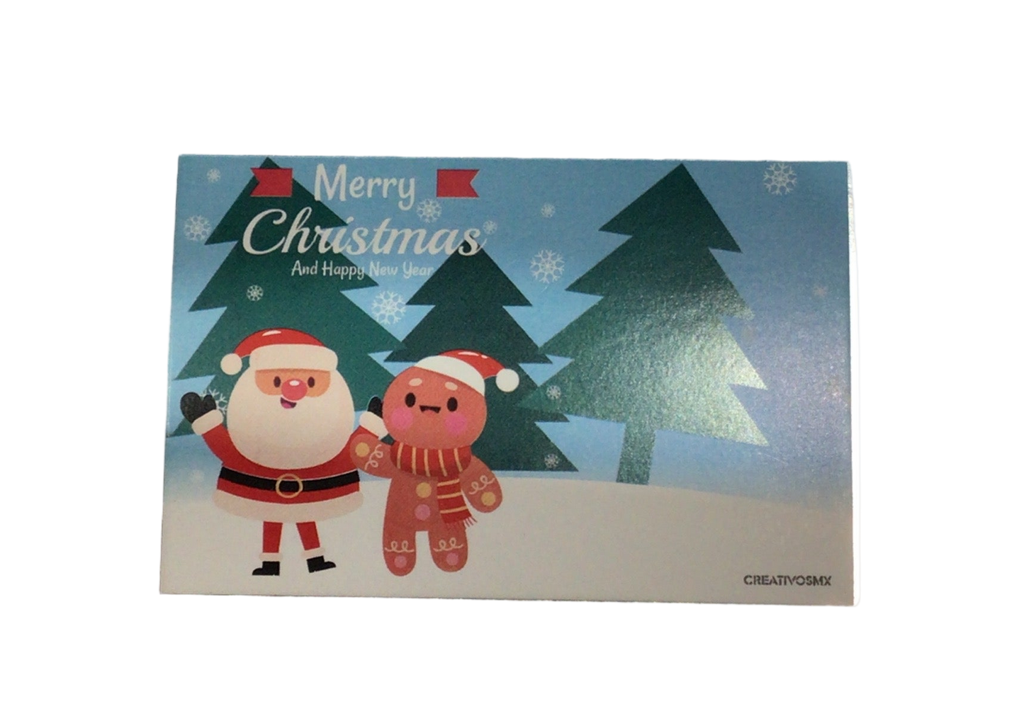 Tarjeta de Regalo Individual Navideña