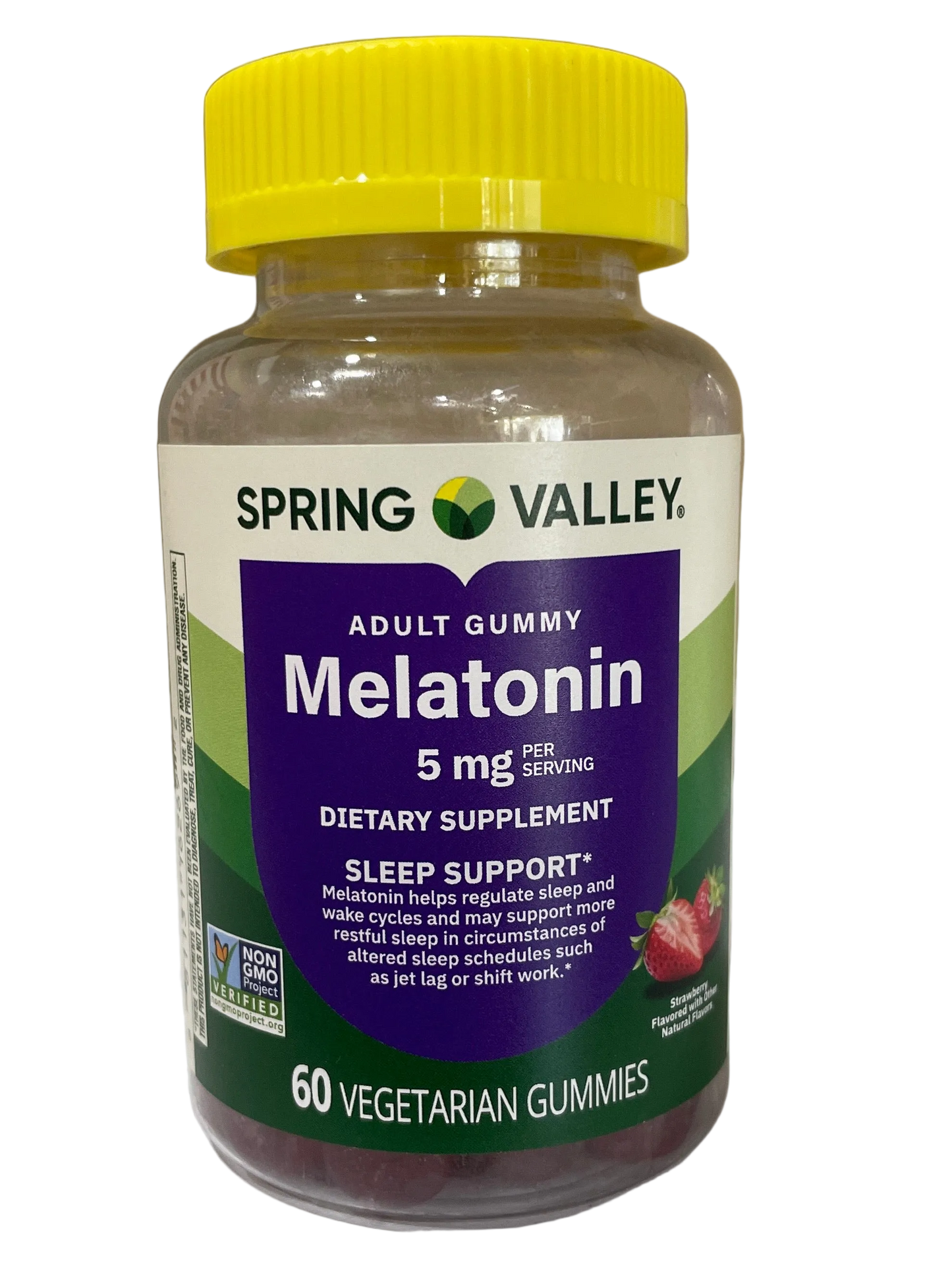 Spring Valley Melatonina 5mg 60gummies