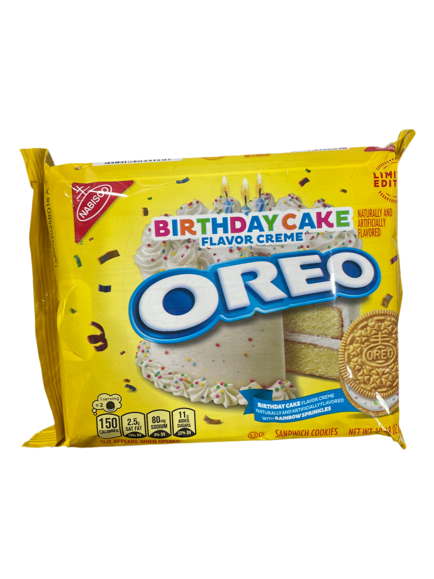 Oreo Birthday Cake Flavor Creme