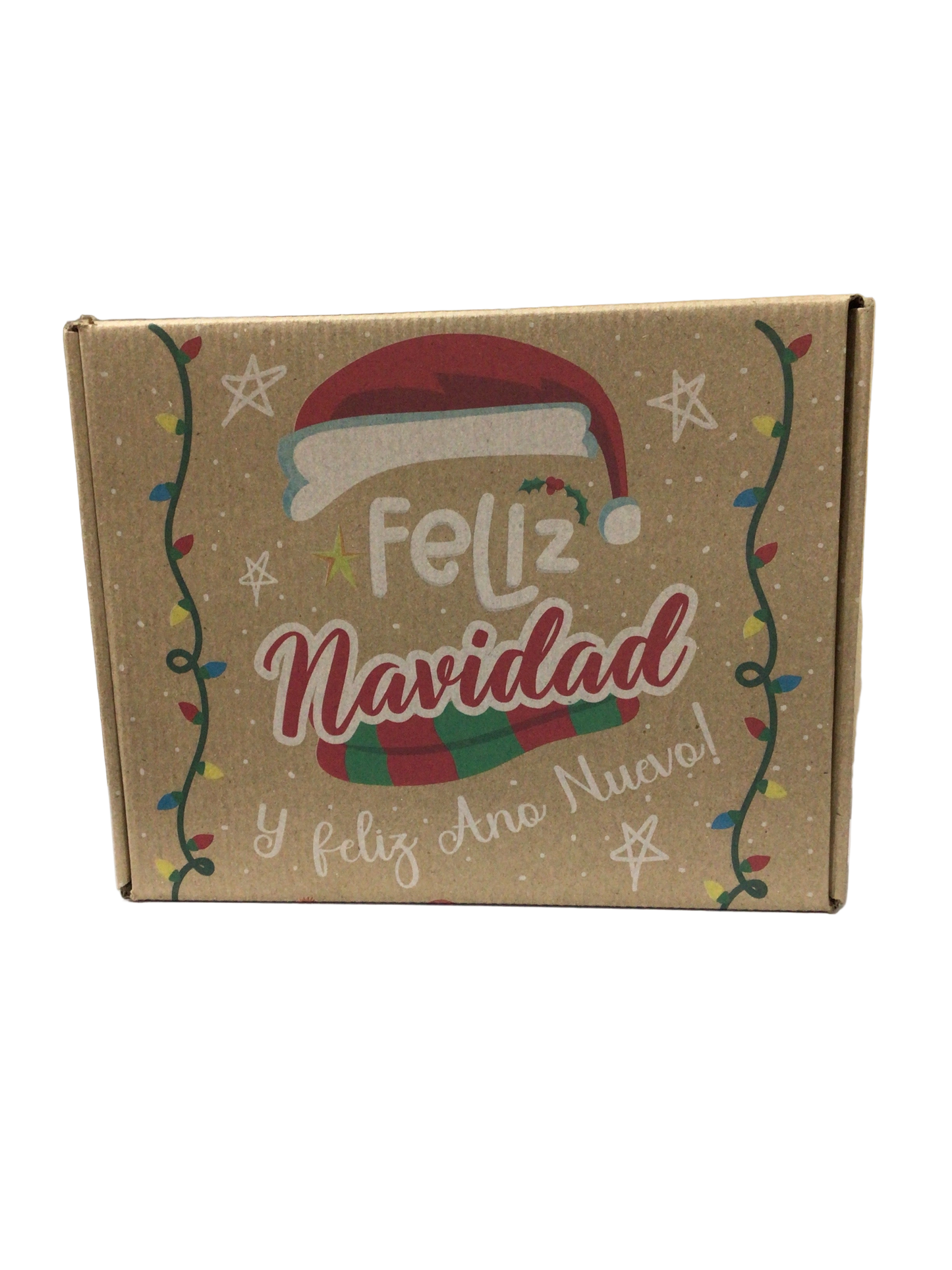 Caja para Desayuno 20x20x8 Navideña