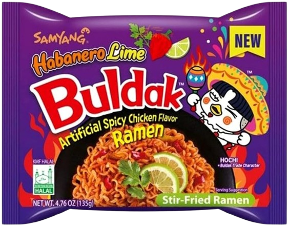 Buldak Ramen Habanero Lima 130gr