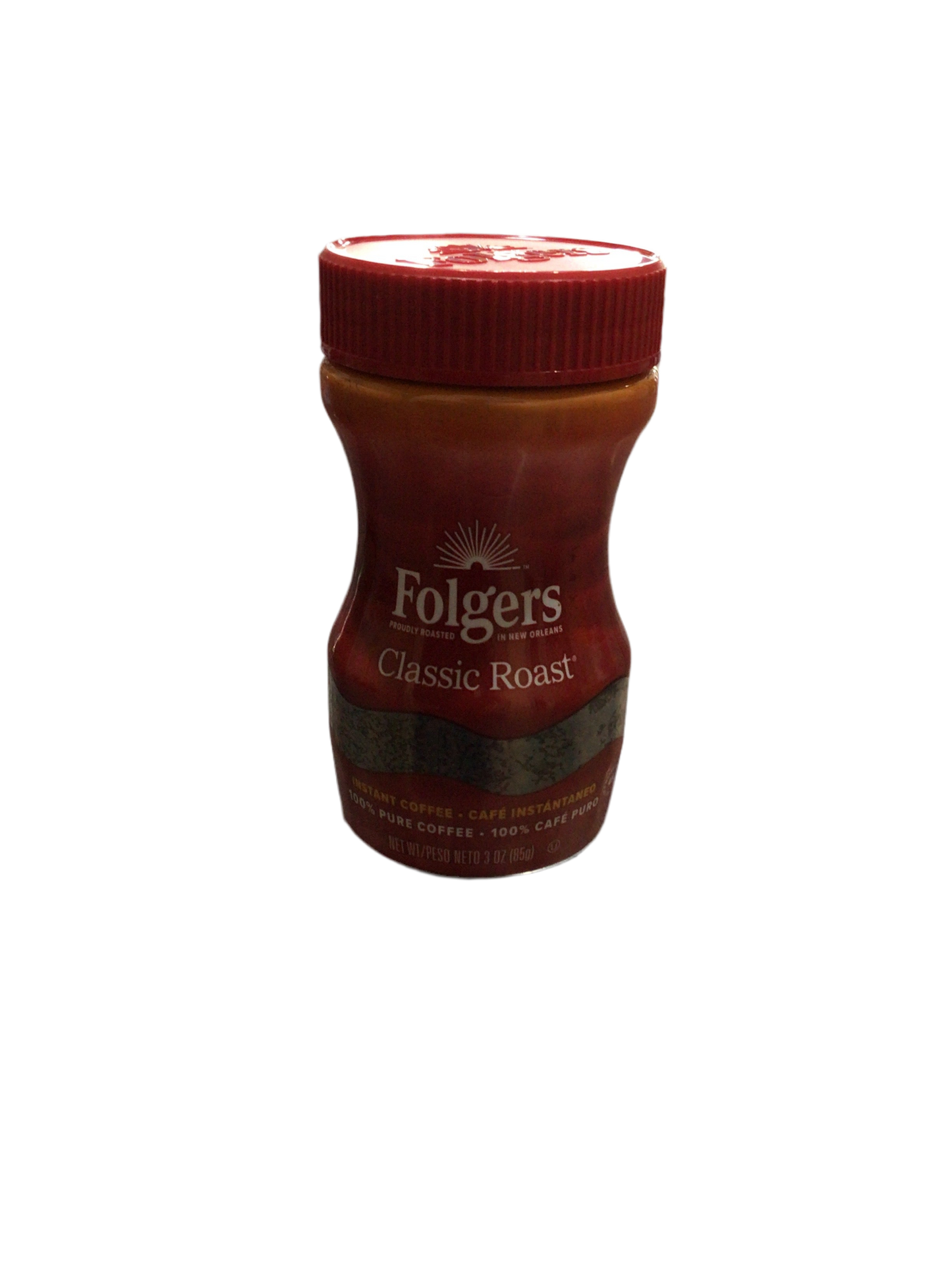 Folgers Classic Roast instant coffe 85g
