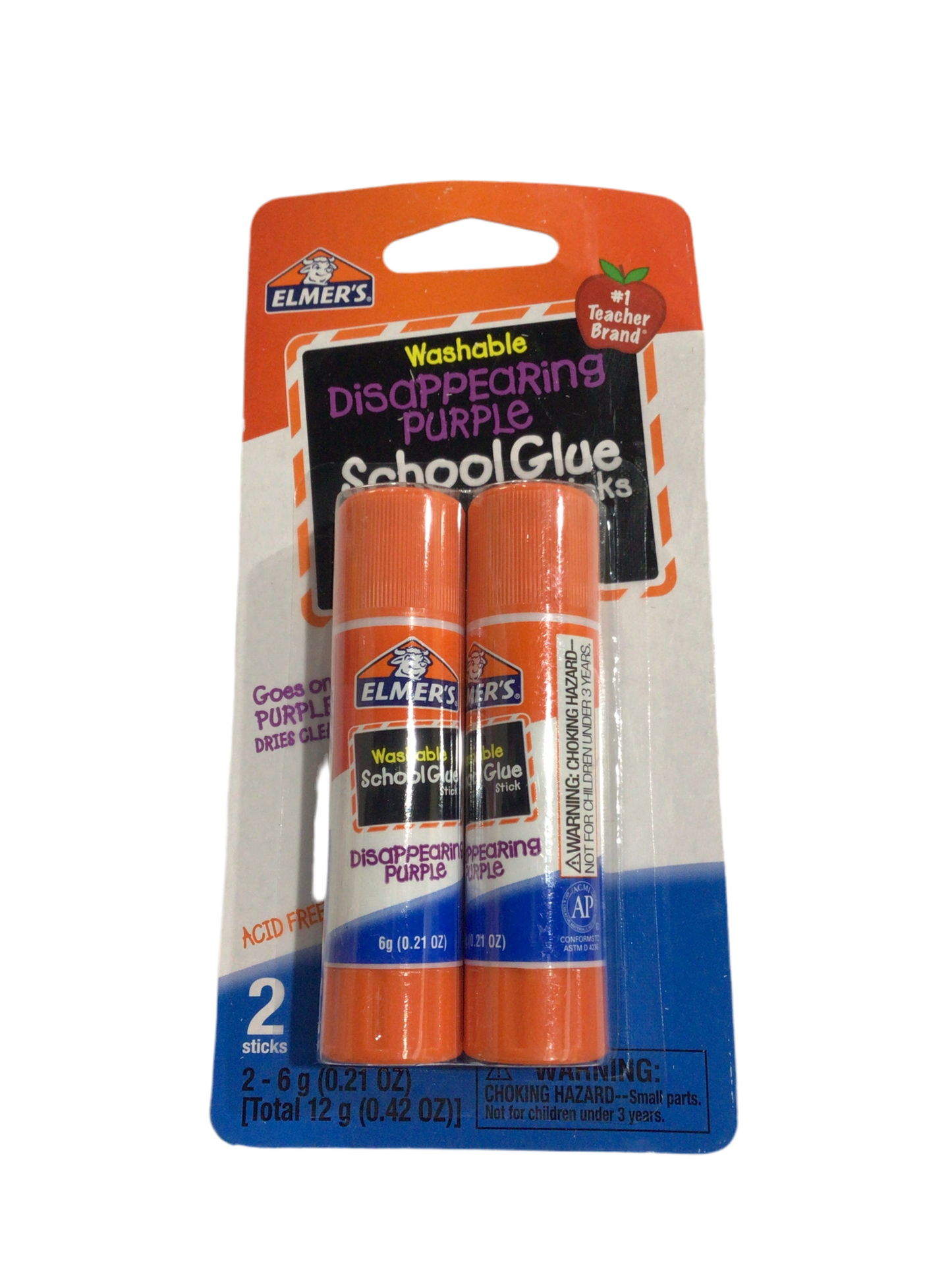 Pegamento en barra elmer’s 2pack 12g