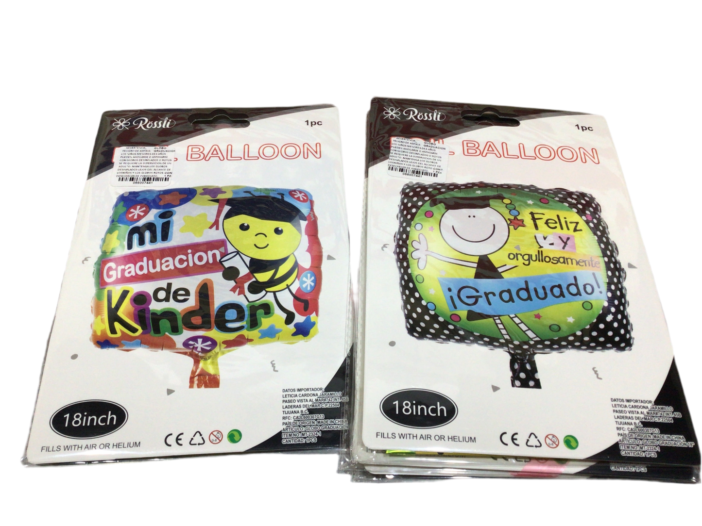 Globo Graduación 18”