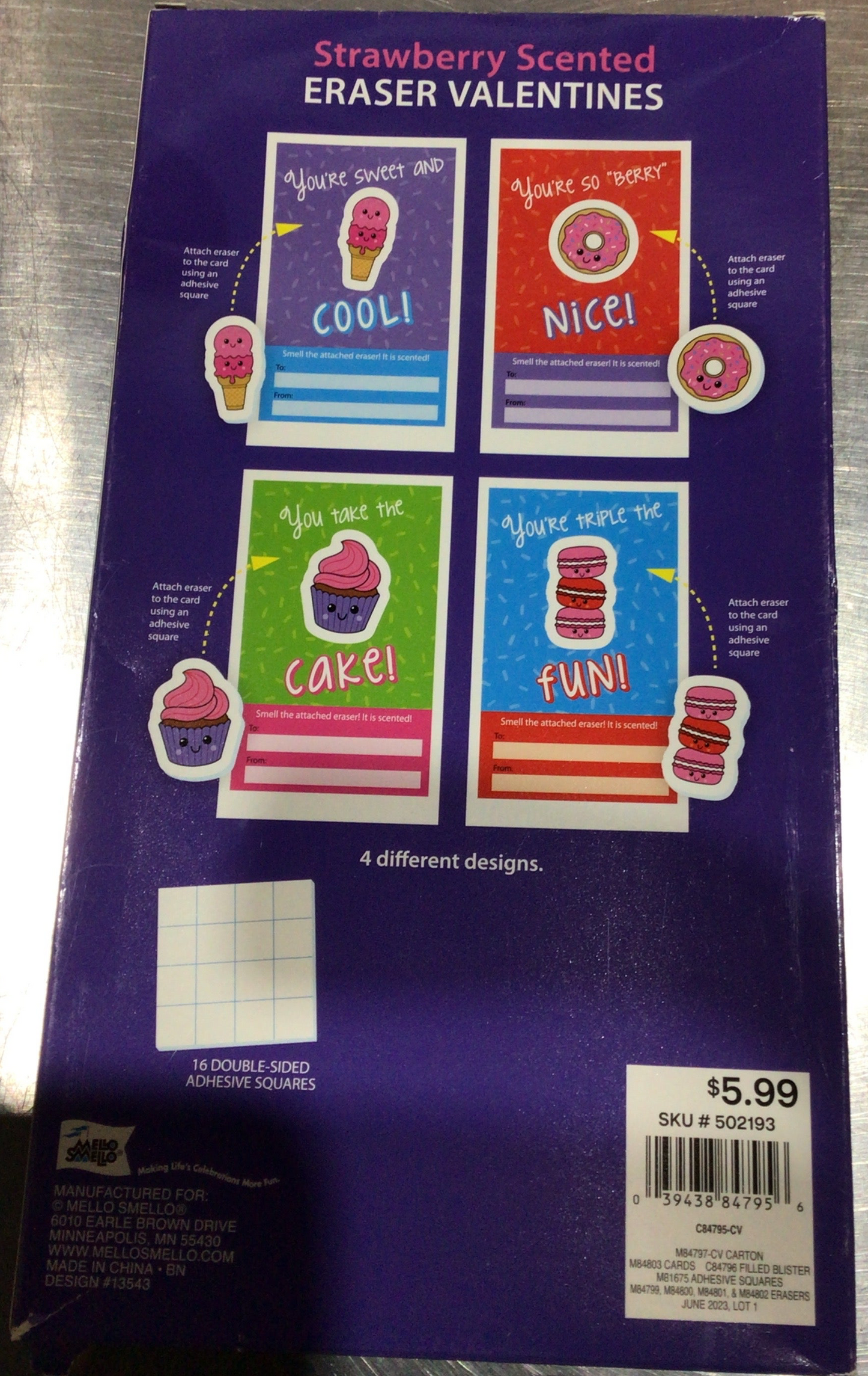Stickers valentine’s ice cream