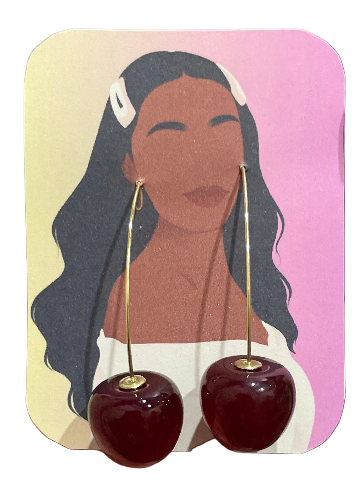 Aretes Cerezas