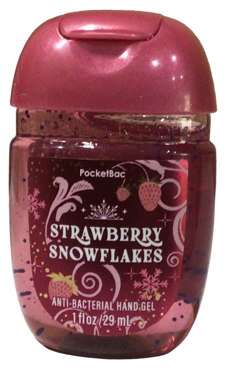 Anti-bacterial Gel Strawberry Snowflakes 29ml
