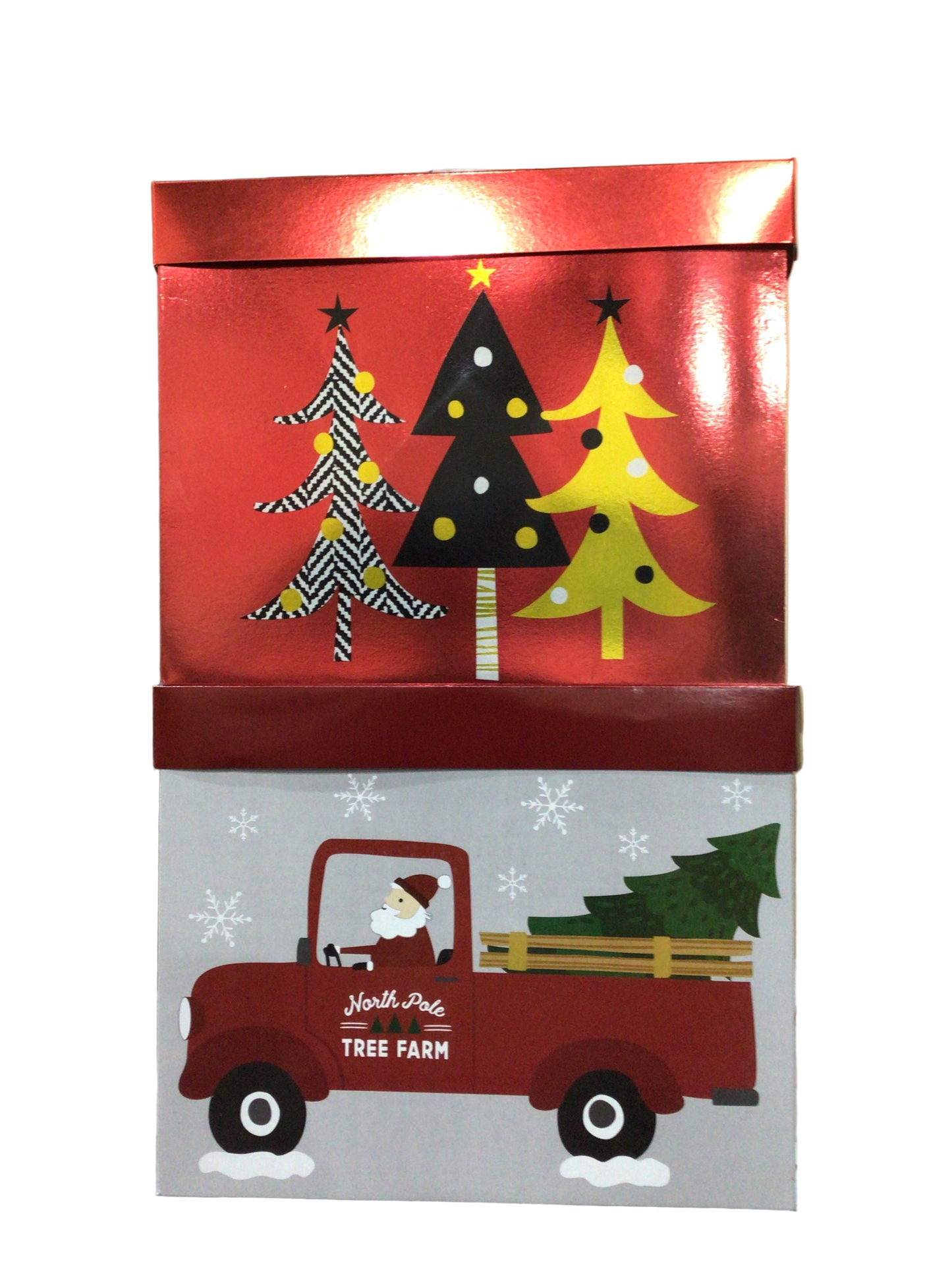 Caja de Regalo Extra Grande 38x38x30 Navideña