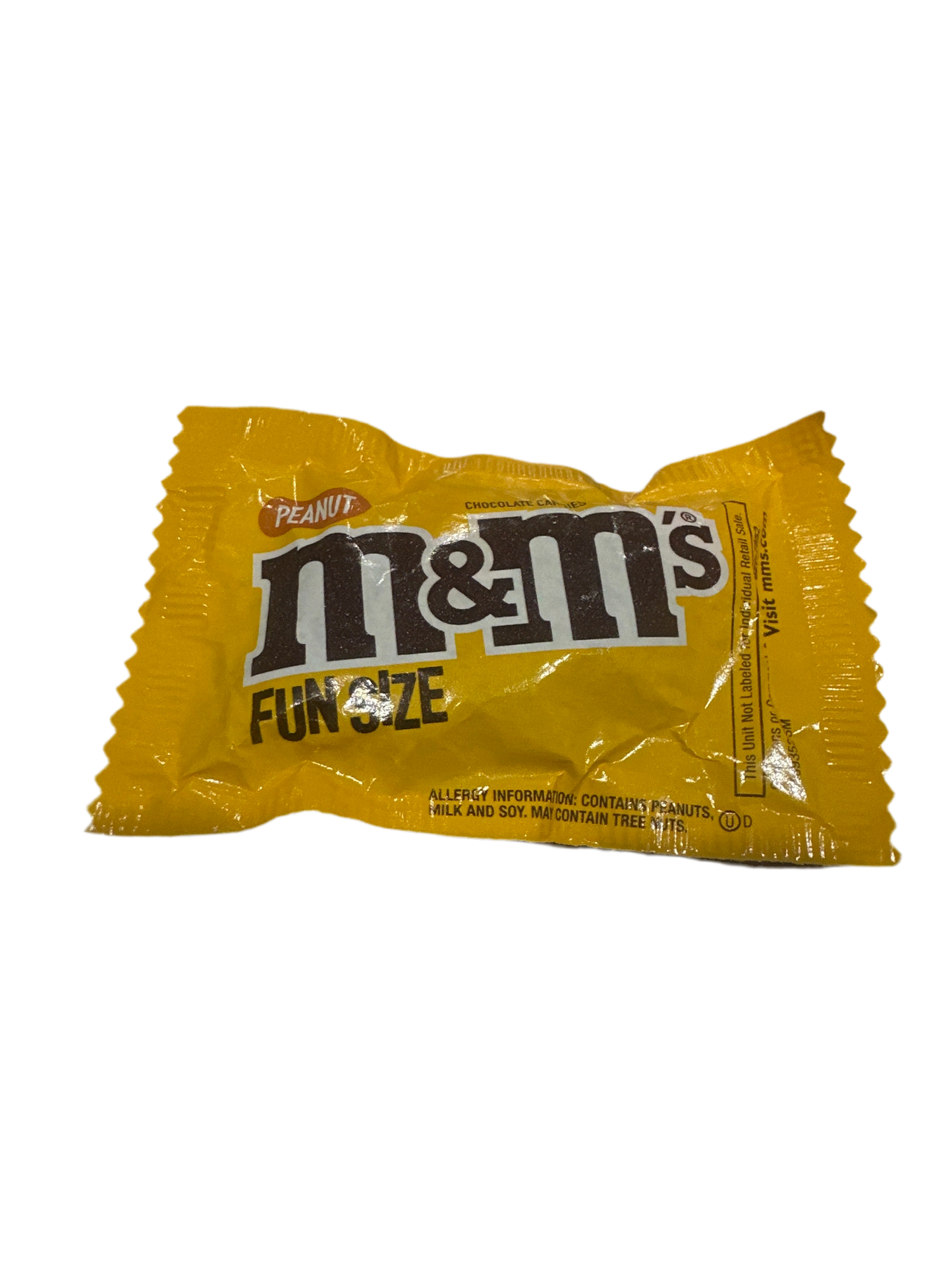 Mini M&M Peanut fun size