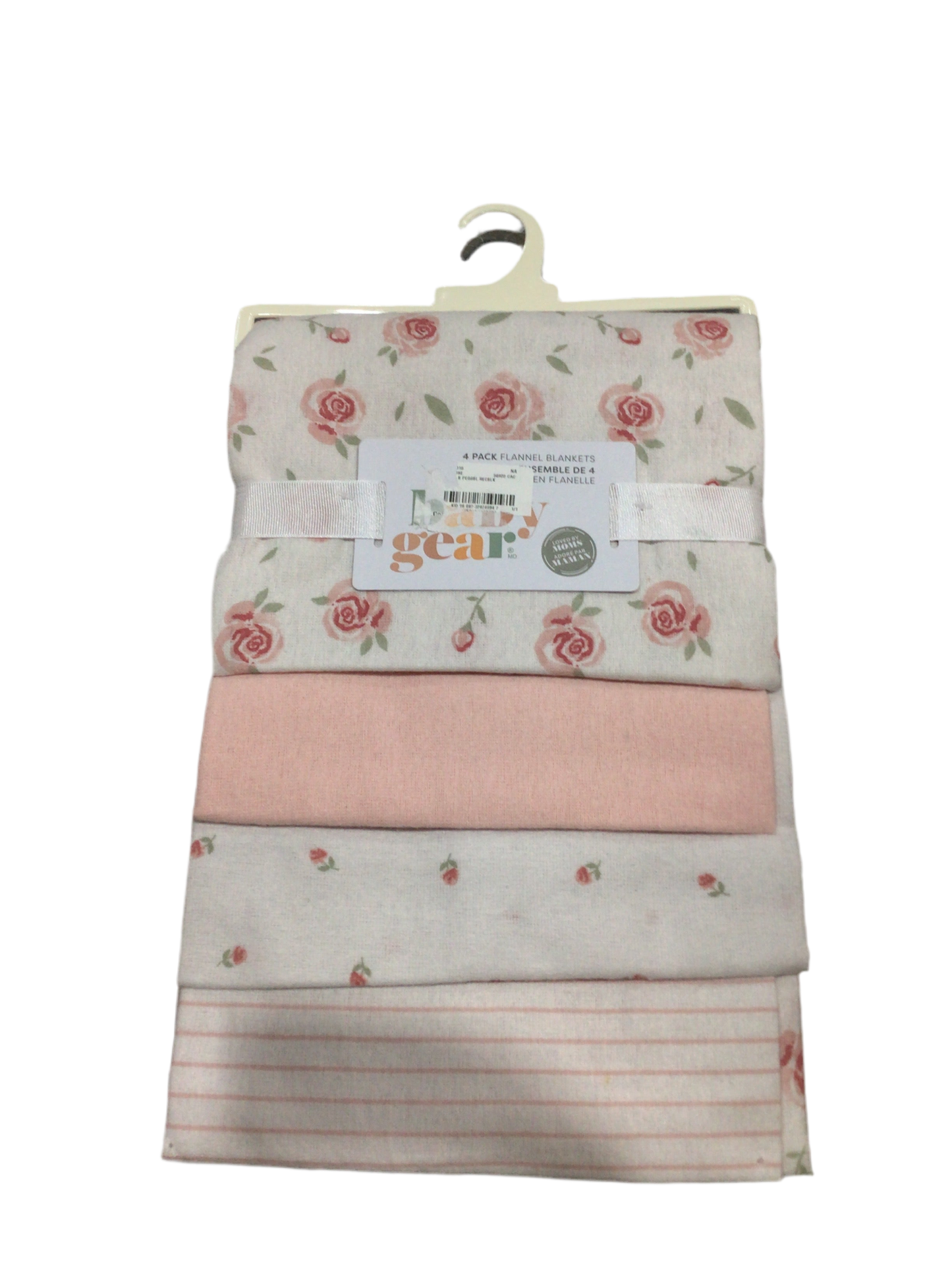 4pack Blankets Rosas