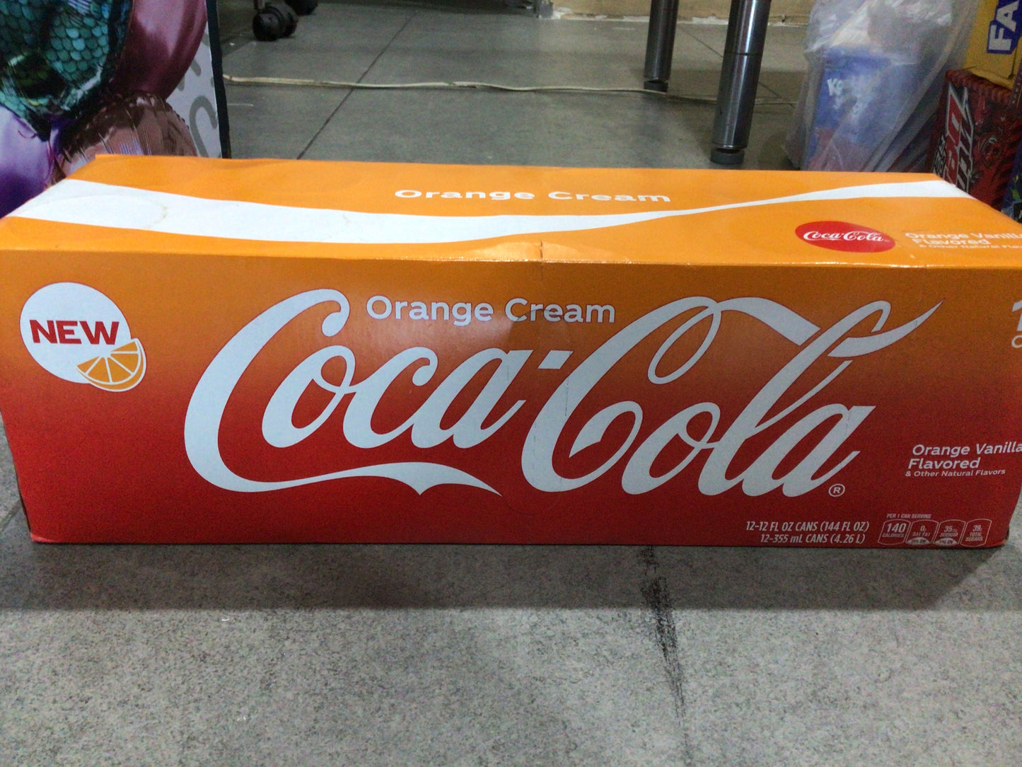 Coca Cola Orange Cream 12pack