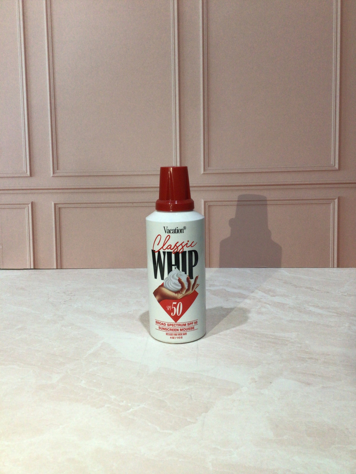 Vacation Classic Whip SPF50 Sunscreen Mousse