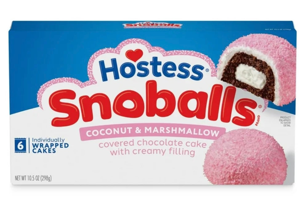Hostess Snoballs Coconut & Marshmallow 298g