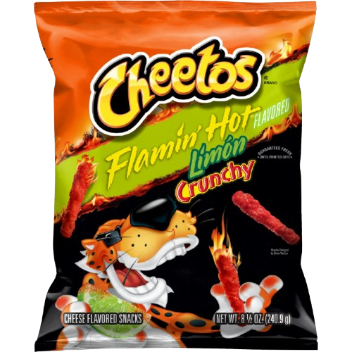 Cheetos Flamin Hot Limon Crunchy 240gr
