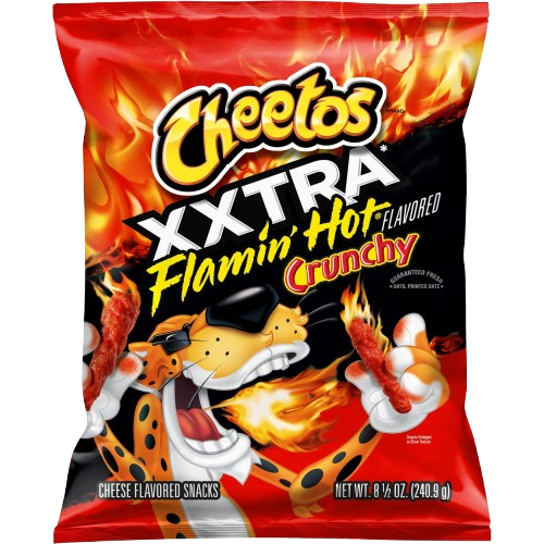 Cheetos XXTRA Flaminh Hot Crunchy 240gr