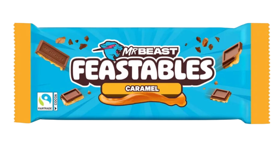 Feastables MrBeast Caramel Chocolate 60gr