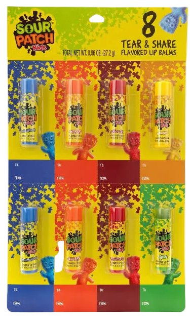 Lip balsamo varios sabores Sourpatch kids