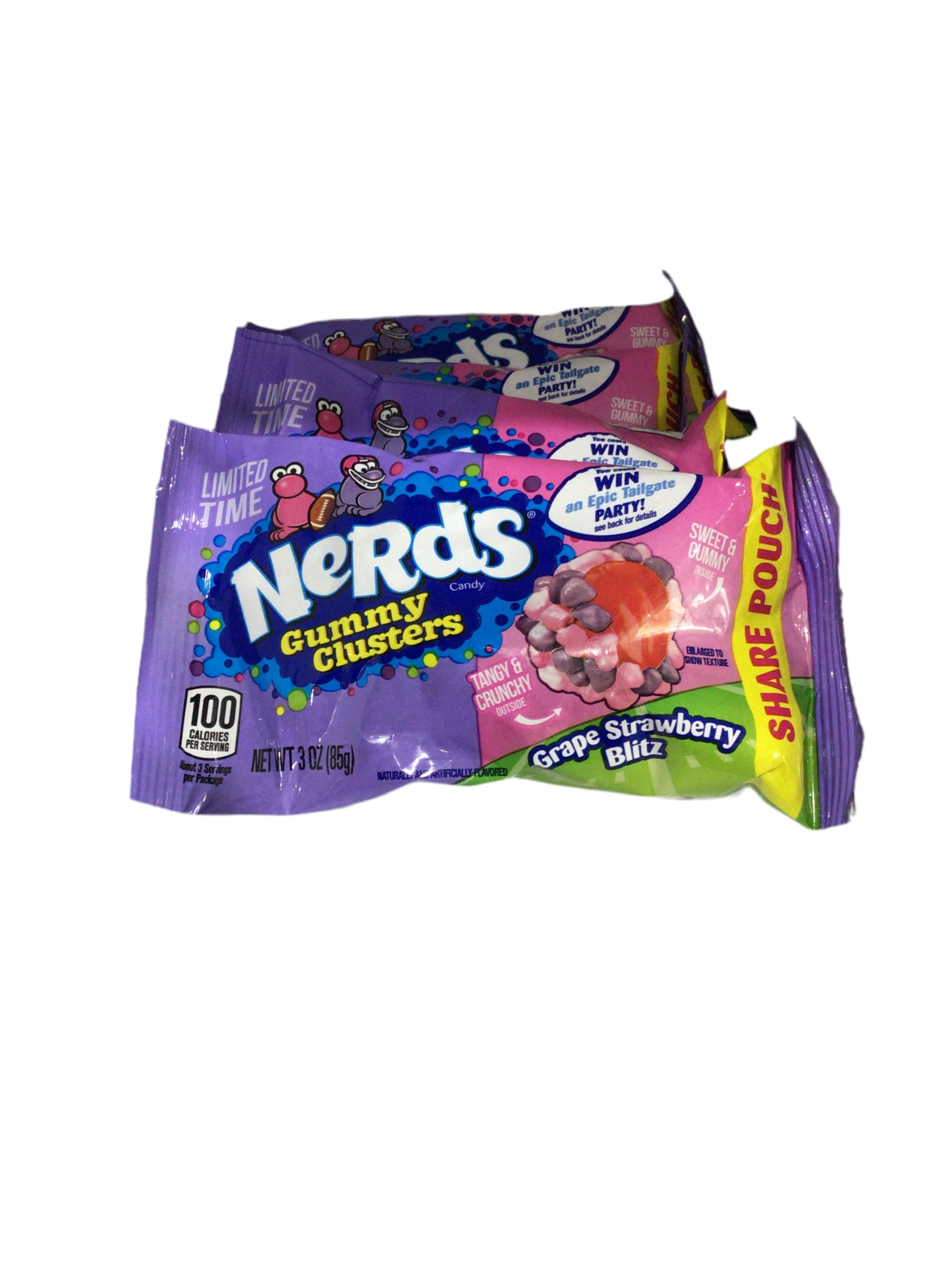 Nerds Gummy Clusters Grape Strawberry Blitz 85gr