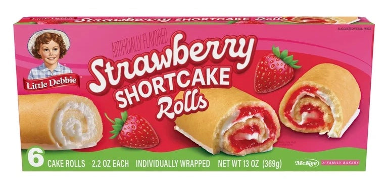 Strawberry ShortCake Rolls Little Debbie