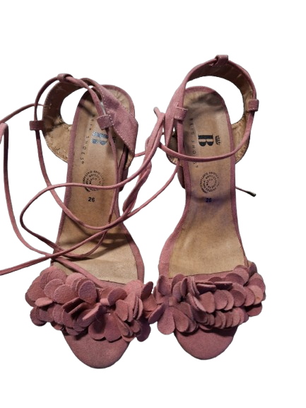 Tacones Beib Rosa Talla 26 MEX