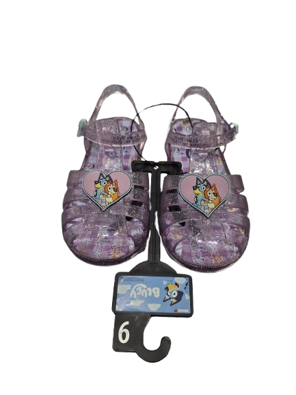 Sandalias Bluey Morado Talla 9 USA