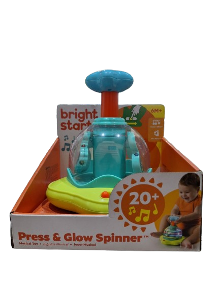 Bright Start Press 6 Glow Spinner