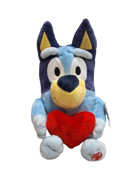 Bluey Peluche San Valentín