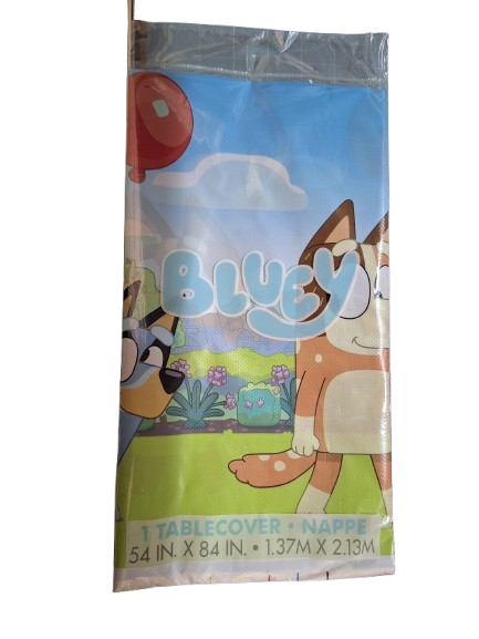 Bluey Mantel Plástico 1.37x2.13M