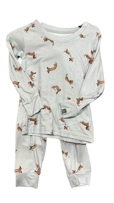 Pijama Perritos Livaeco Talla 2