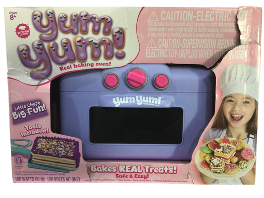 Yum yum! Real baking oven