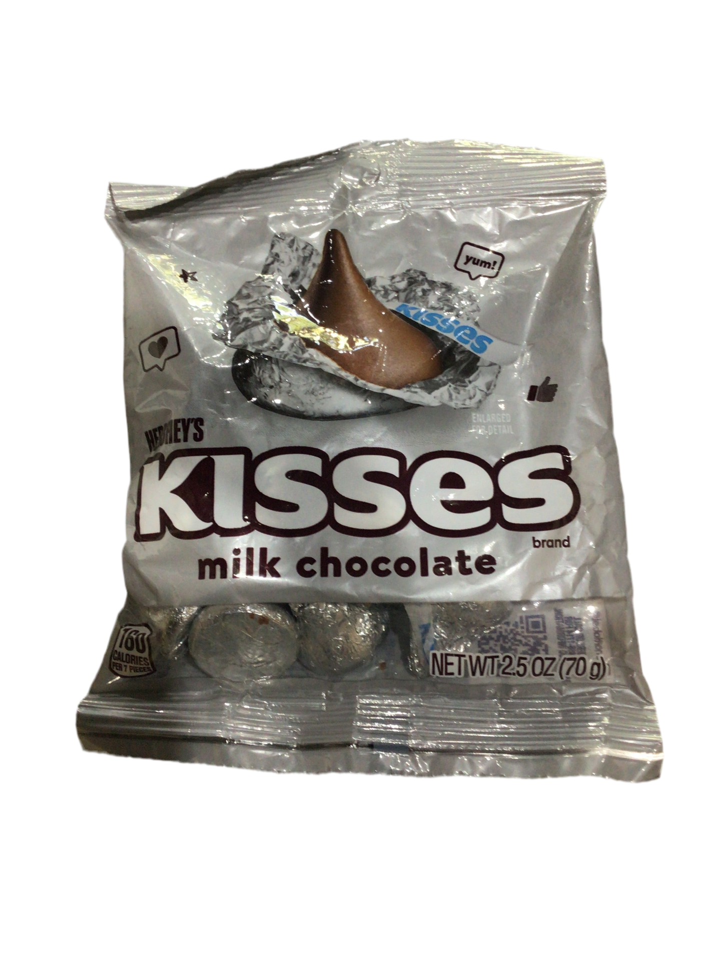 Hershey's Kisses Milk Chocolate 62gr
