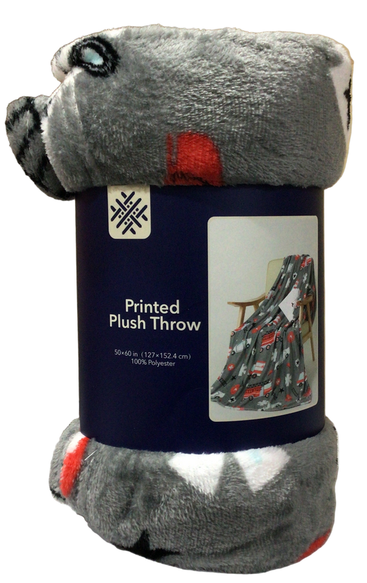 Frazada Bomberos gris