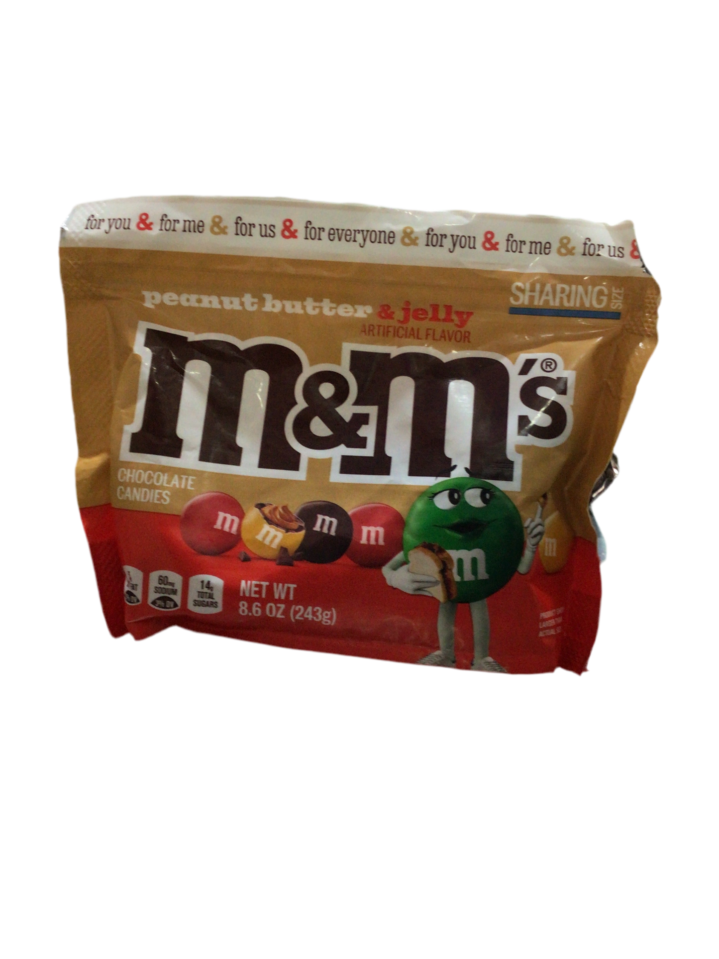 M&M’s Peanut Butter & Jelly 243gr