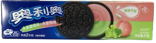 Oreo uva verde + melocotón 97g