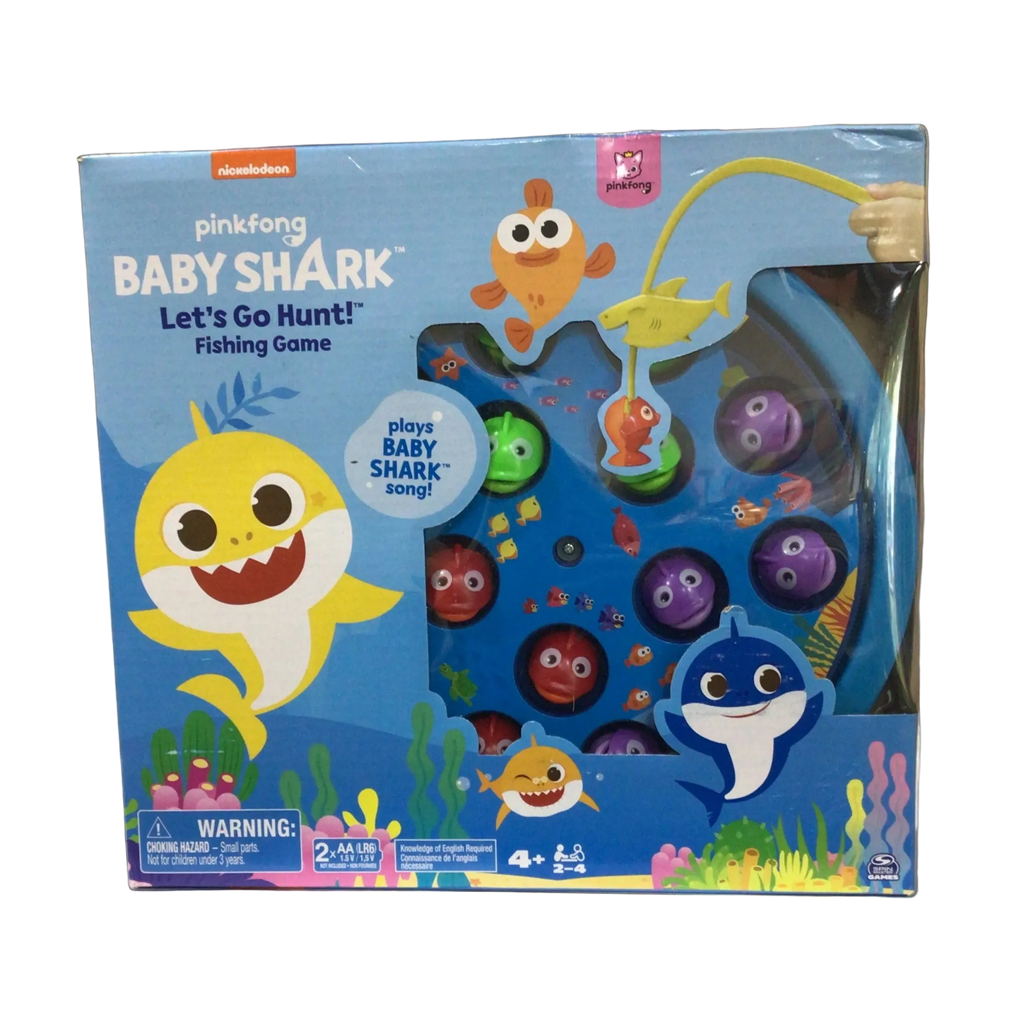 Pinkfong Baby Shark Fishing game