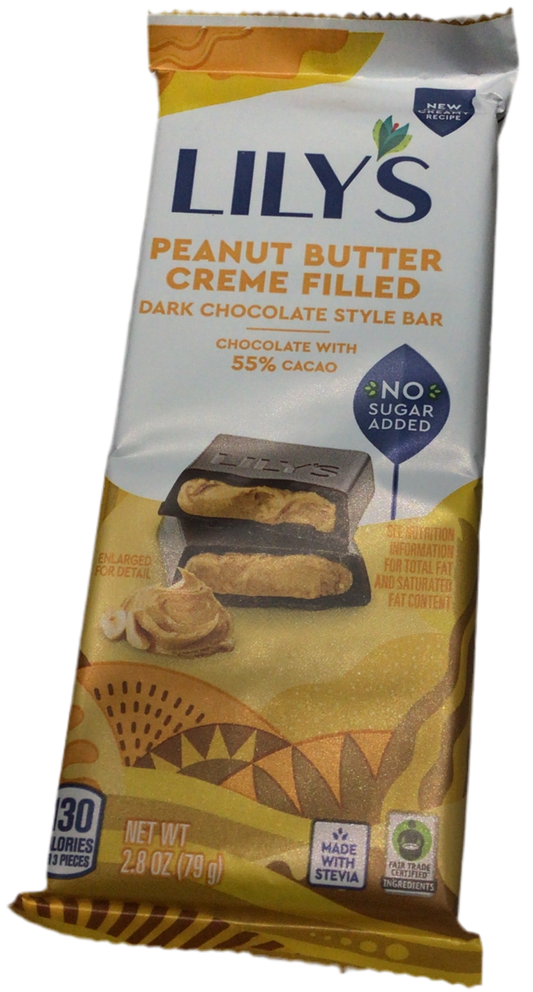 Lily’s Peanut Butter Creme Filled Chocolate