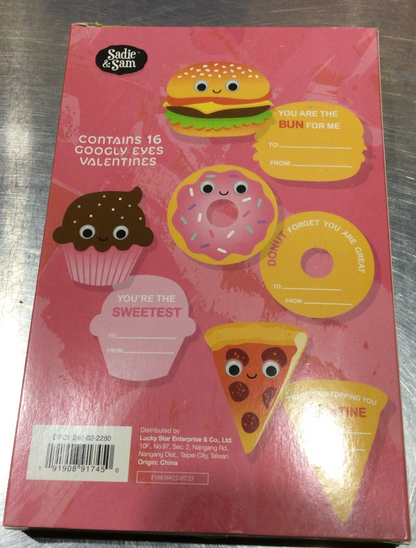 Stickers valentine’s donuts pizza cupcake