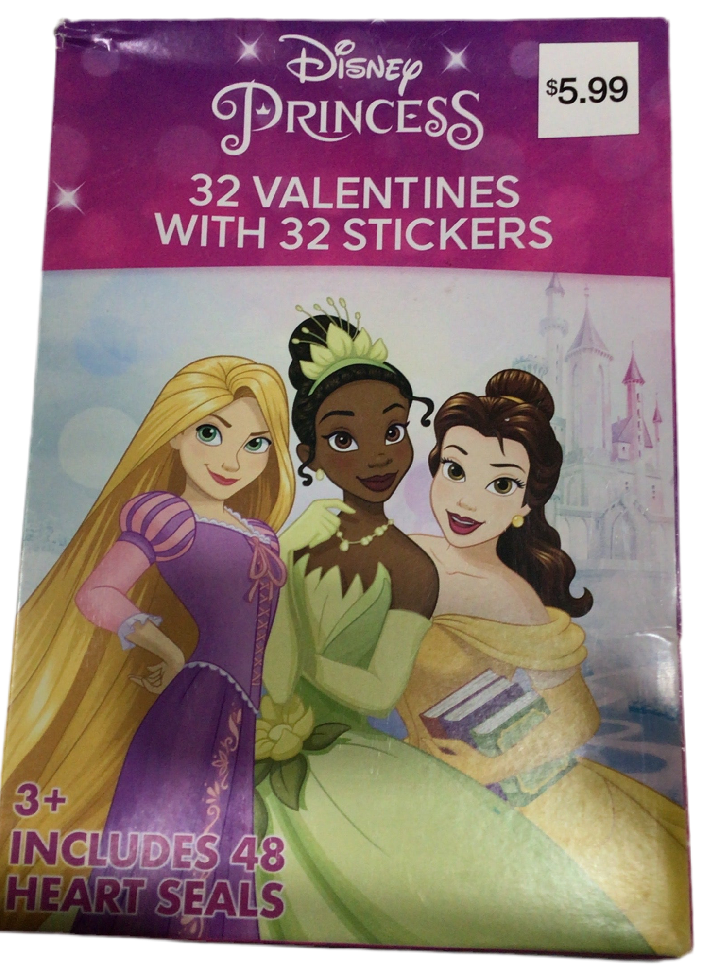 Stickers Valentine’s princess caja