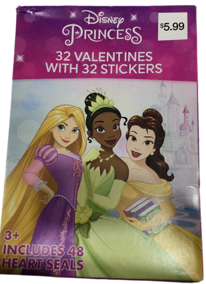 Stickers Valentine’s princess caja