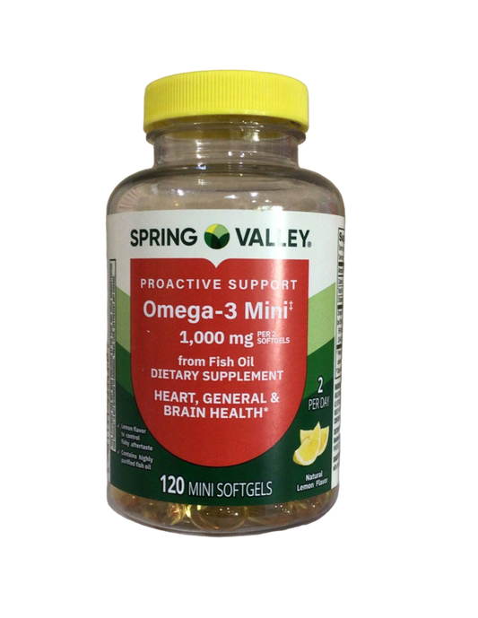 Spring Valley Omega-3 Mini softgels 120pcs