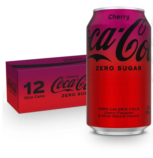 Coca Cola Zero Cherry 12pack